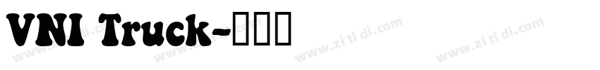 VNI Truck字体转换